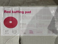 Rode polijstpads - afbeelding 3 van  3