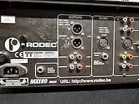 Rodec - mx180 mk3 - dj-mixer - afbeelding 5 van  9
