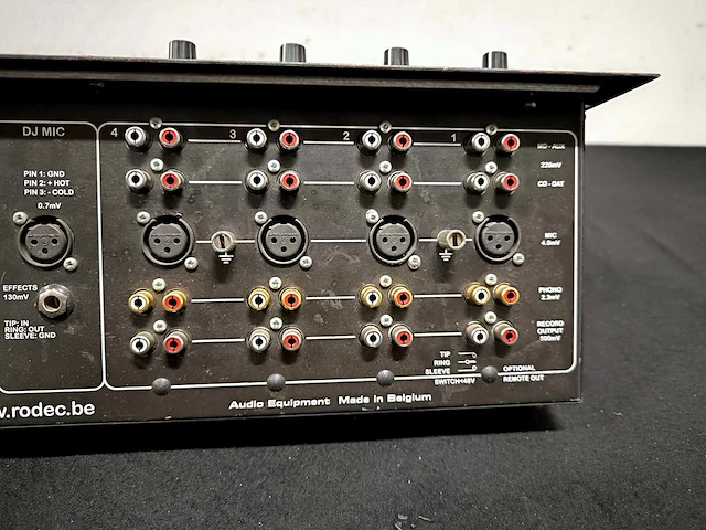Rodec - mx180 mk3 - dj-mixer - afbeelding 6 van  9