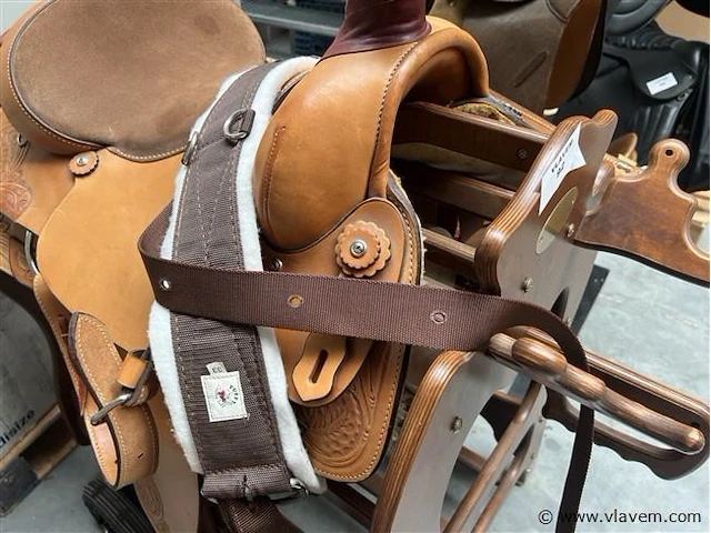 Rodeo zadel met statief - afbeelding 3 van  6
