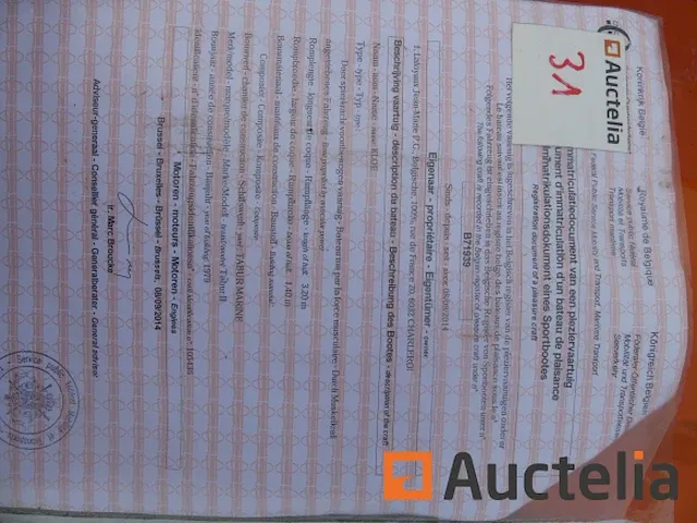 Roeiboot op remoque tabur yak iii - afbeelding 5 van  13