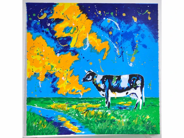 Roelof hofman - alone - zeefdruk - afbeelding 2 van  7