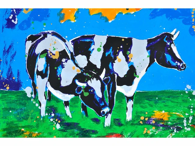 Roelof hofman - conversation - zeefdruk - afbeelding 5 van  7