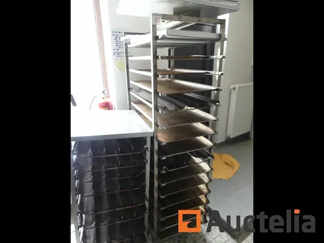 Roestvrij staal oven uitlaat roltafel - afbeelding 2 van  6