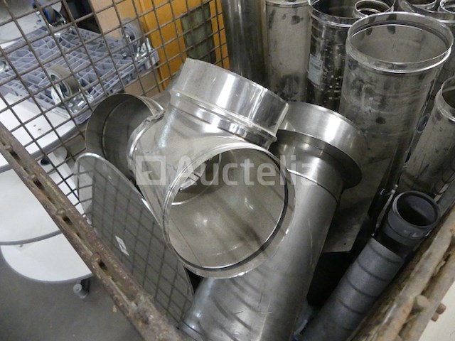 Roestvrijstalen buizenset - isotip schoorsteenafvoer - afbeelding 1 van  4