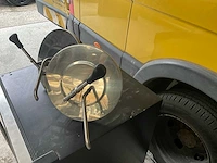Roestvrijstalen deksels met handvat - afbeelding 1 van  2