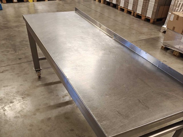 Roestvrijstalen roestvrijstalen werktafel - afbeelding 5 van  5