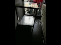Roestvrijstalen tafel met 2 planken - afbeelding 3 van  3