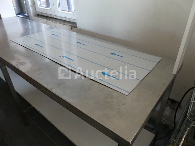 Roestvrijstalen tafel - afbeelding 1 van  6