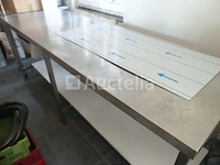 Roestvrijstalen tafel - afbeelding 3 van  6