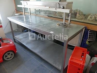 Roestvrijstalen tafel - afbeelding 2 van  7