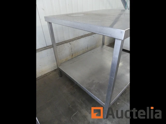 Roestvrijstalen werktafel - afbeelding 3 van  3