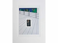 Roger raveel - alleen op de koer - offset - afbeelding 2 van  6