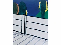 Roger raveel - alleen op de koer - offset - afbeelding 4 van  6