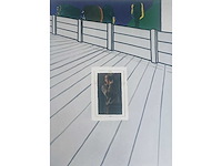 Roger raveel - alleen op de koer - offset