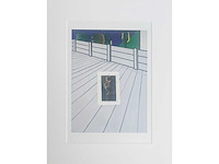 Roger raveel - alleen op de koer - offset - afbeelding 2 van  7