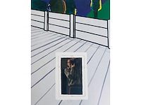 Roger raveel - alleen op de koer - offset - afbeelding 4 van  7