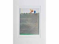 Roger raveel - betonmuur na regen - offset - afbeelding 2 van  3