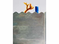 Roger raveel - betonmuur na regen - offset - afbeelding 3 van  3