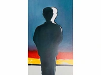 Roger raveel - bezinning bij de weerschijn in kleuren verzadigd - offset - afbeelding 3 van  6