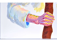 Roger raveel - de eeuwigdurende optocht - zeefdruk - 1/130 - afbeelding 4 van  9