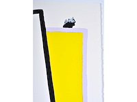 Roger raveel - de eeuwigdurende optocht - zeefdruk - 1/130 - afbeelding 7 van  9