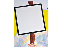 Roger raveel - de eeuwigdurende optocht - zeefdruk - 1/130 - afbeelding 9 van  9