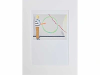 Roger raveel - de schepping van de cirkel - offset - afbeelding 5 van  5