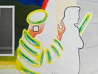 Roger raveel - de schepping van de vrouw - offset - afbeelding 1 van  7