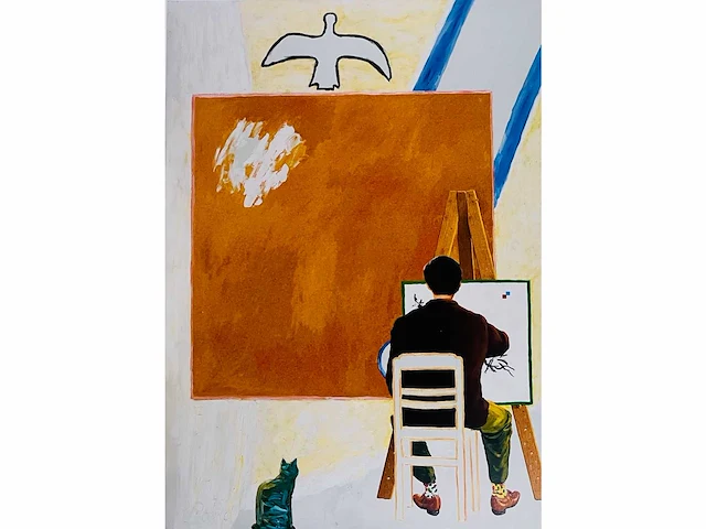 Roger raveel - de schilder - offset - afbeelding 2 van  7