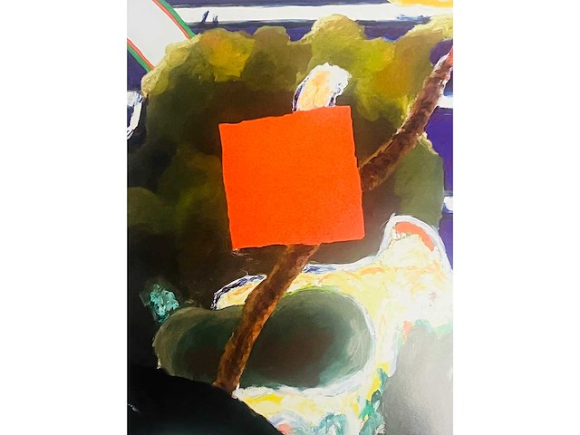 Roger raveel - een gelukkige dag - offset - afbeelding 2 van  13