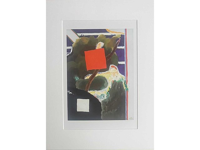 Roger raveel - een gelukkige dag - offset - afbeelding 12 van  13