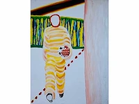 Roger raveel - een schilderij, een man, een stap - offset - afbeelding 1 van  5