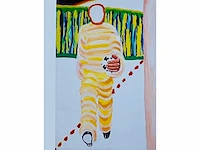 Roger raveel - een schilderij, een man, een stap - offset - afbeelding 3 van  5