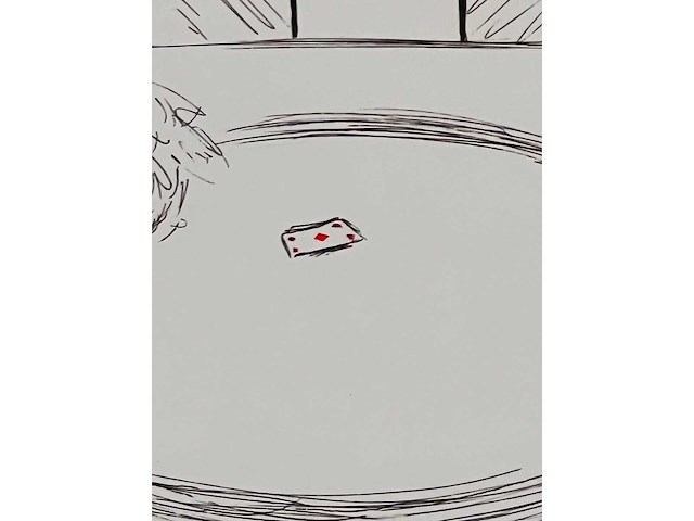 Roger raveel - en wat brengt de toekomst? - hand ingekleurde ets - afbeelding 4 van  9