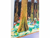 Roger raveel - het bos - offset - afbeelding 5 van  7