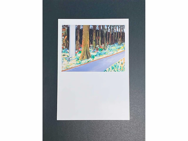 Roger raveel - het bos - offset - afbeelding 7 van  7