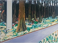 Roger raveel - het bos - offset - afbeelding 2 van  14