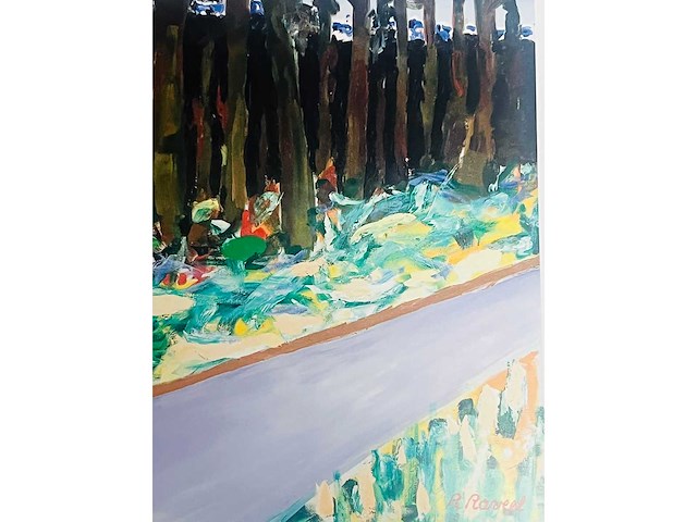 Roger raveel - het bos - offset - afbeelding 4 van  14