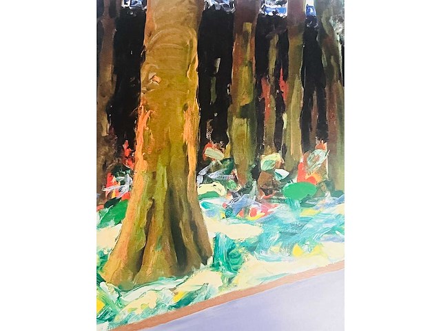 Roger raveel - het bos - offset - afbeelding 5 van  14