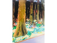 Roger raveel - het bos - offset - afbeelding 5 van  14