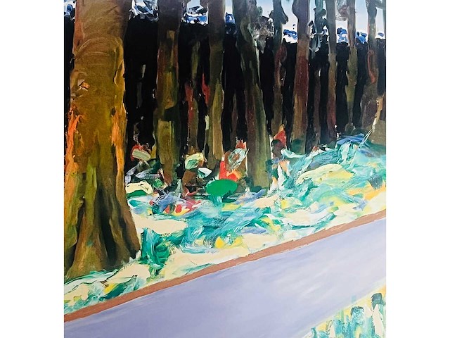 Roger raveel - het bos - offset - afbeelding 7 van  14