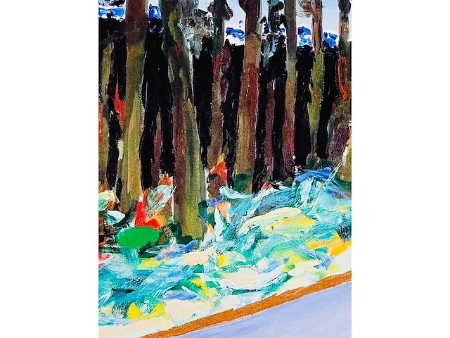 Roger raveel - het bos - offset - afbeelding 9 van  14