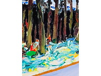 Roger raveel - het bos - offset - afbeelding 9 van  14