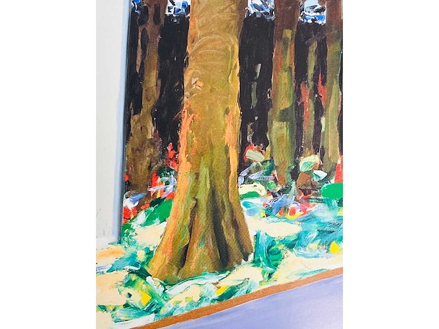 Roger raveel - het bos - offset - afbeelding 11 van  14