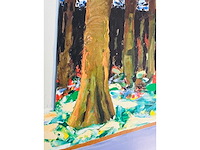 Roger raveel - het bos - offset - afbeelding 11 van  14