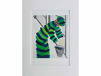 Roger raveel - man, emmer, enz. - offset - afbeelding 2 van  5