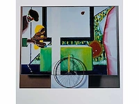 Roger raveel - man en kar - offset - afbeelding 2 van  6