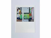 Roger raveel - man en kar - offset - afbeelding 6 van  6