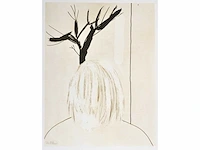 Roger raveel - mens en boom - offset - afbeelding 1 van  5